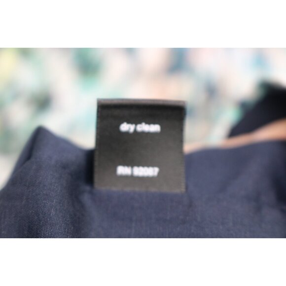 Black Saks Fifth Avenue Ruched Bodycon Dress-Size 4-Lined - Picture 9 of 14